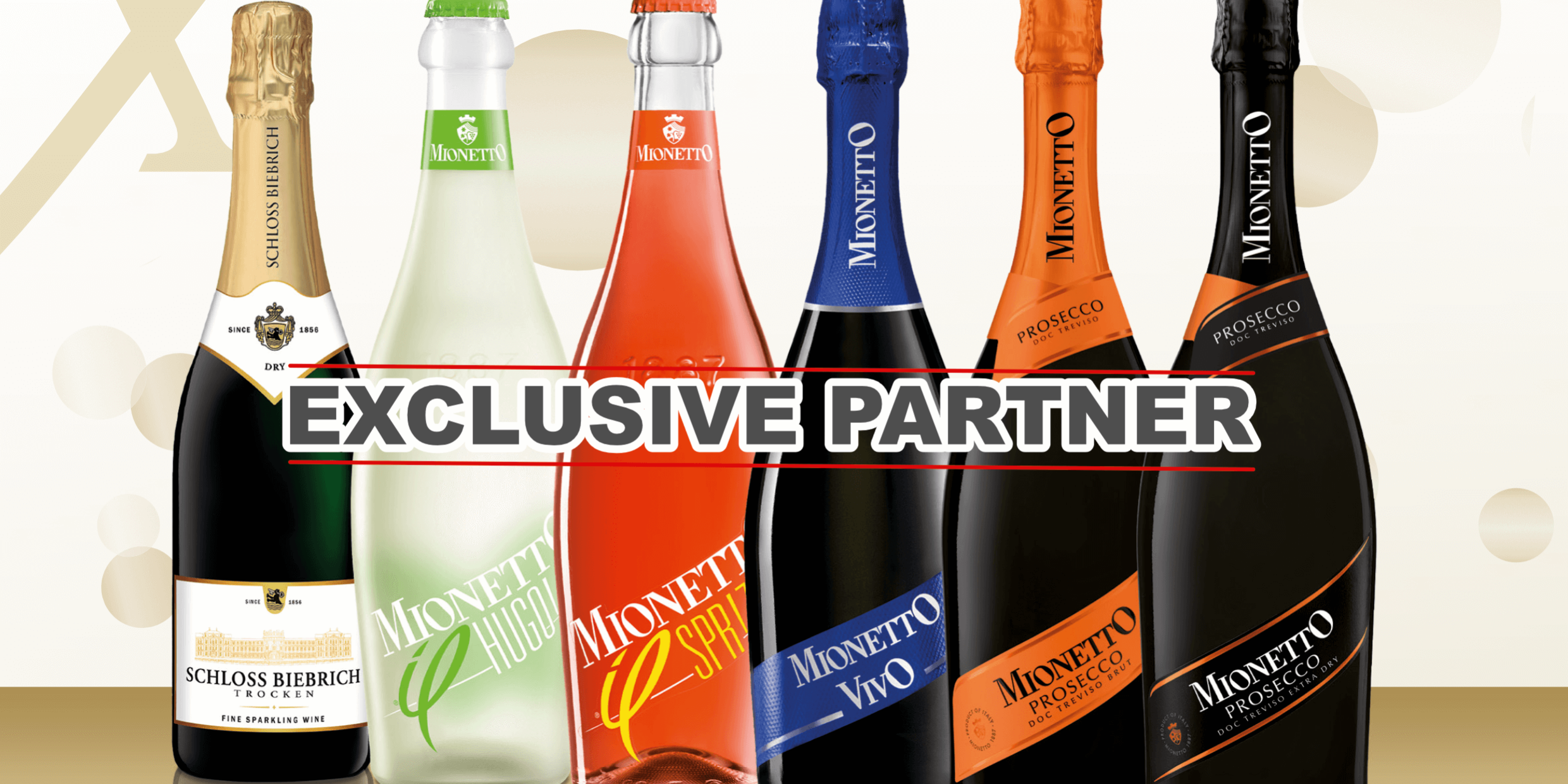 Schaumwein 6 Flaschen von Mionetti